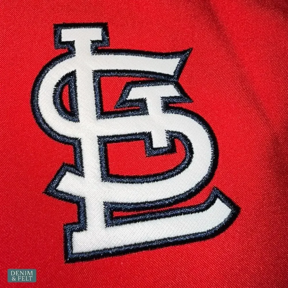 NEW St. Louis Cardinals‎ Red Full Zip Jacket MLB Genuine Merchandise Women’s LG - Picture 4 of 8